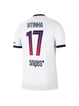 Paris Saint-Germain Vitinha #17 Replika Borta Kläder 2026-27 Kortärmad Paris Saint-Germain Vitinha #17 Replika Borta Kläder 2026-27 Kortärmad